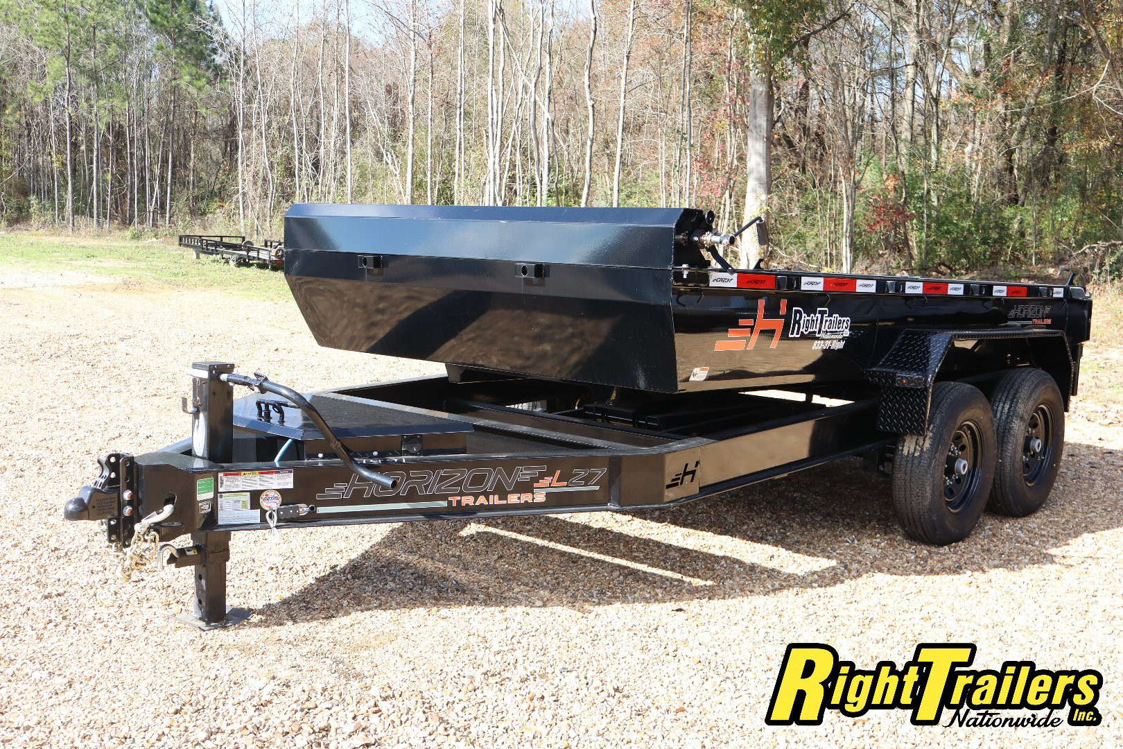 New 2024 7X14 Horizon Dump Trailer