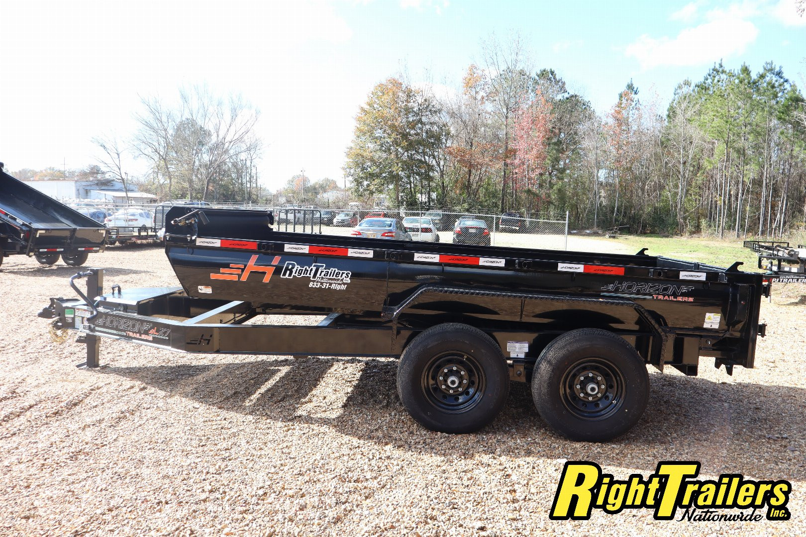 New 2024 7X14 Horizon Dump Trailer