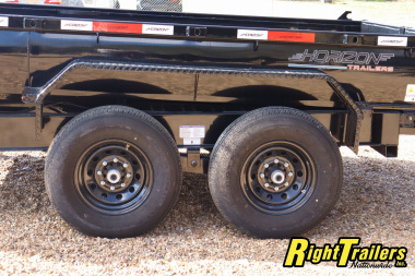 New 2024 7X14 Horizon Dump Trailer