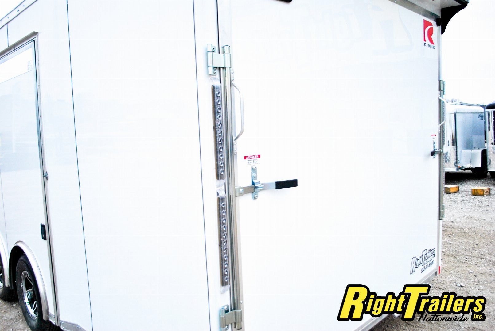 New 2025 8.5X24 RC Race Trailer