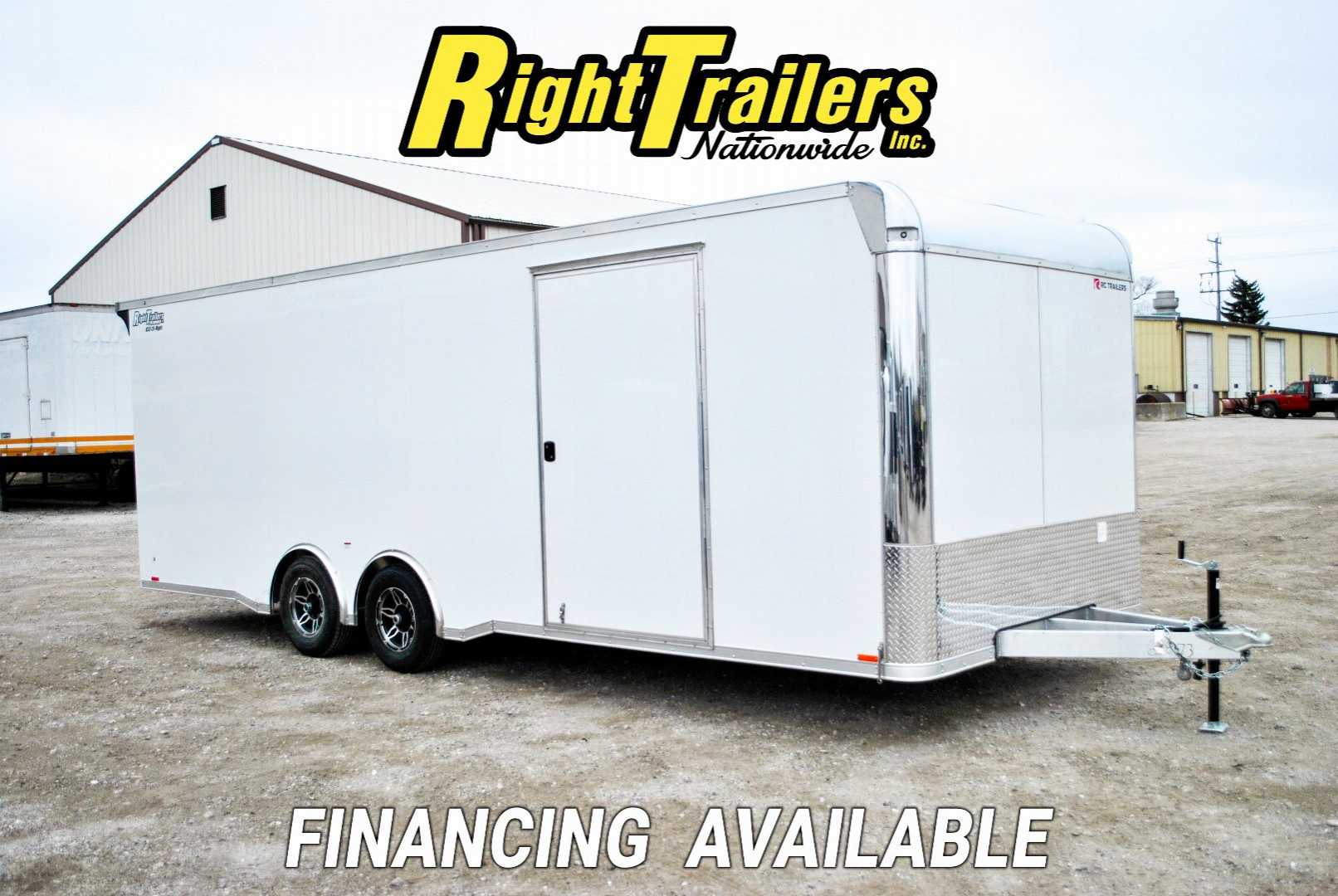 New 2025 8.5X24 RC Race Trailer