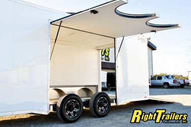 New 2025 8.5X24 RC Race Trailer