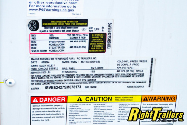 New 2025 8.5X24 RC Race Trailer