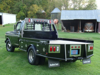 New BRADFORD BUILT Steel Stepside Truck Bed Starting at $6995