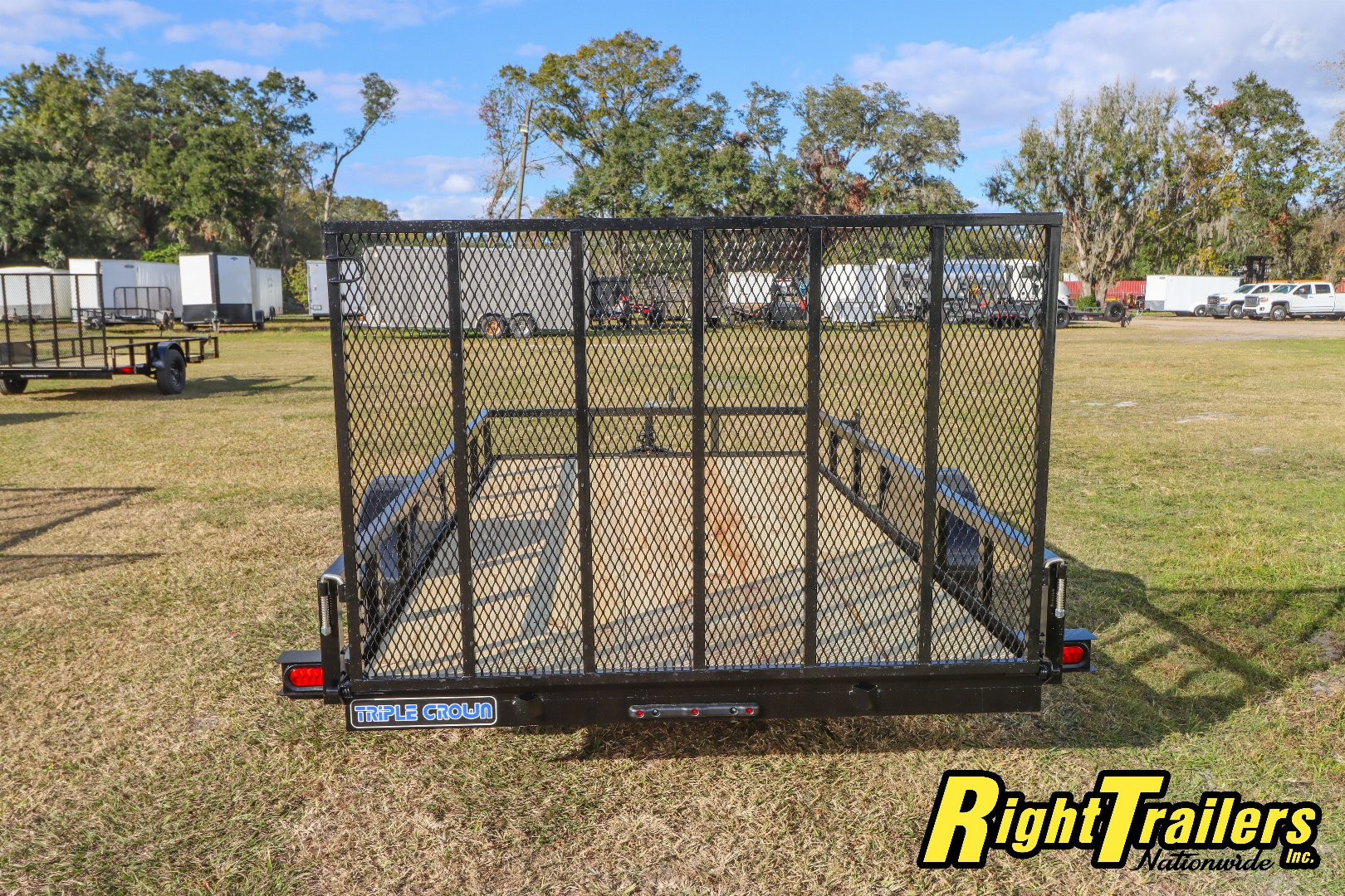 New 2025 6X12 Triple Crown Utility Trailer