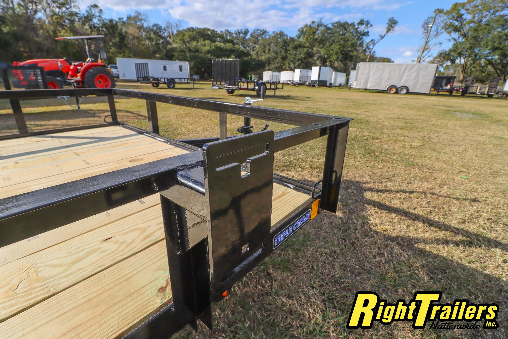 New 2025 6X12 Triple Crown Utility Trailer