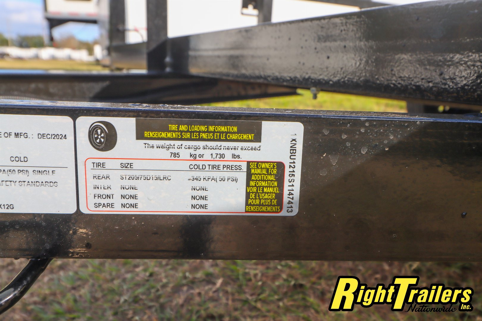 New 2025 6X12 Triple Crown Utility Trailer