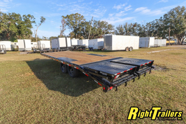 New 2025 8.5x24 PJ Deckover Equipment Trailer