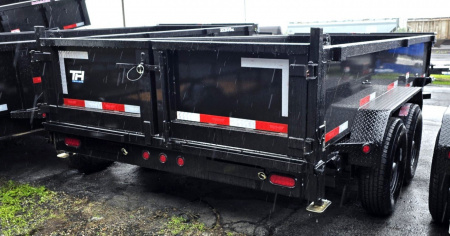 New 2025 Top Hat Trailers 7X14 Dump Trailer
