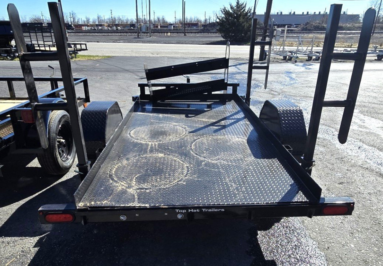 New 2025 Top Hat Trailers 5X10 WELDING TRAILER Utility Trailer