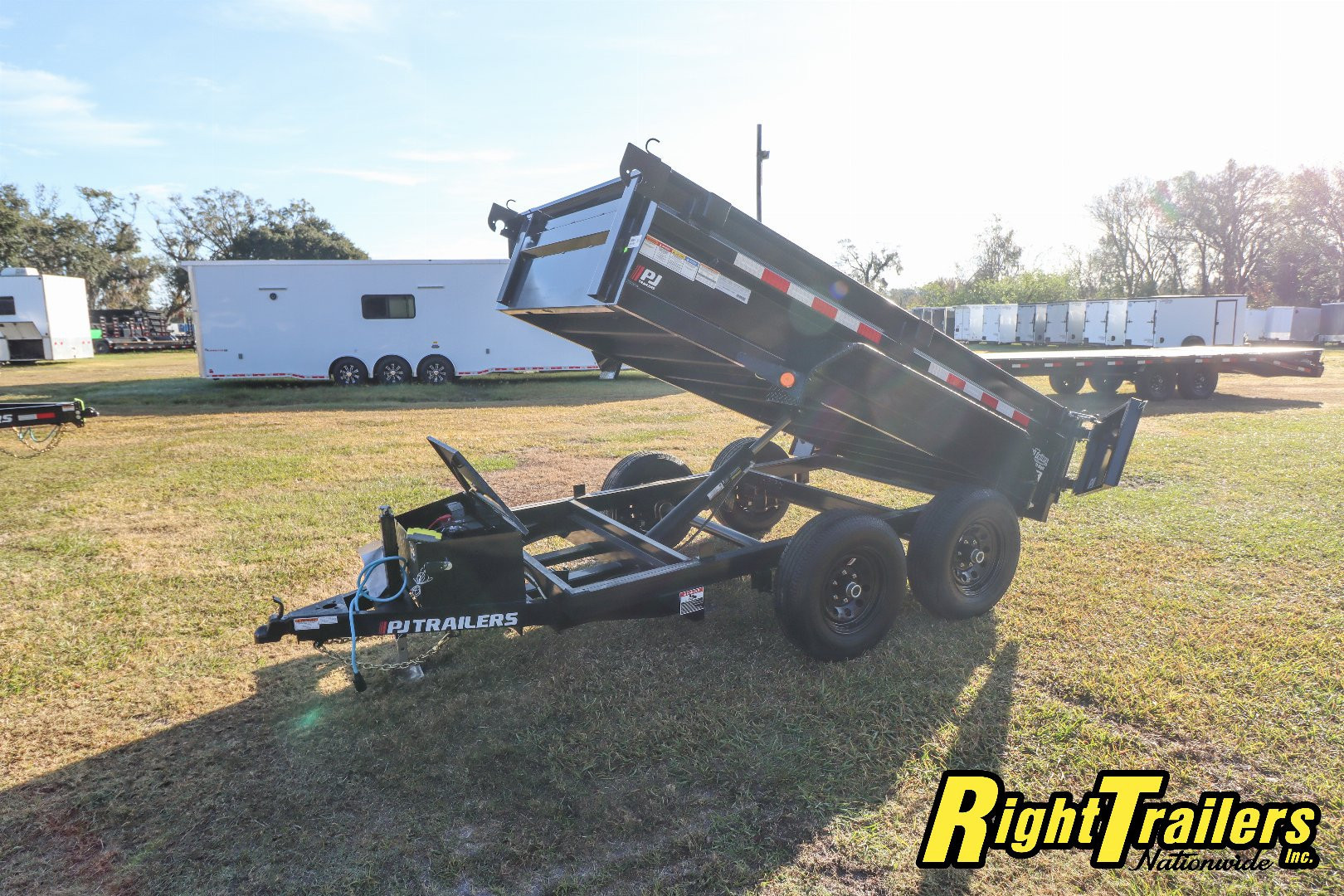 New 2025 5x10 PJ Dump Trailer