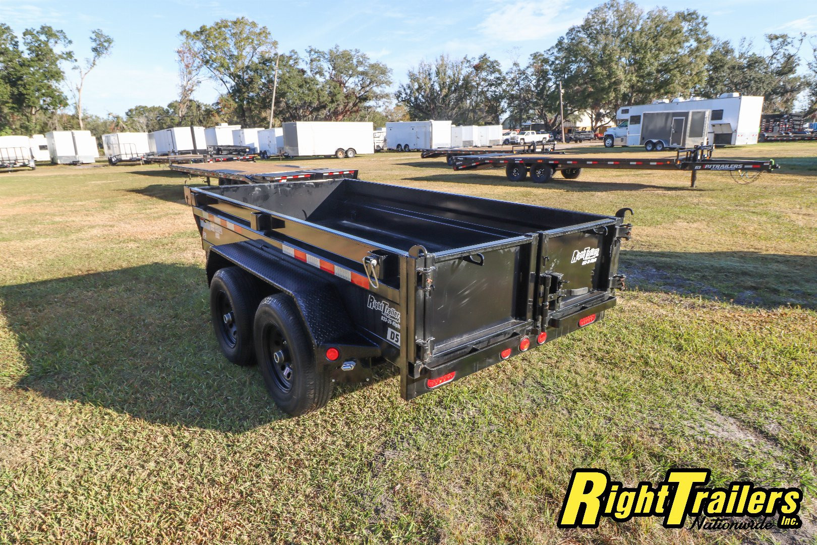 New 2025 5x10 PJ Dump Trailer