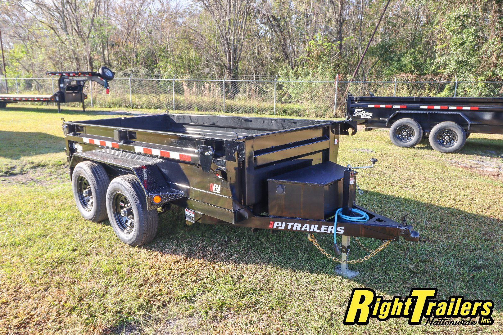 New 2025 5x10 PJ Dump Trailer