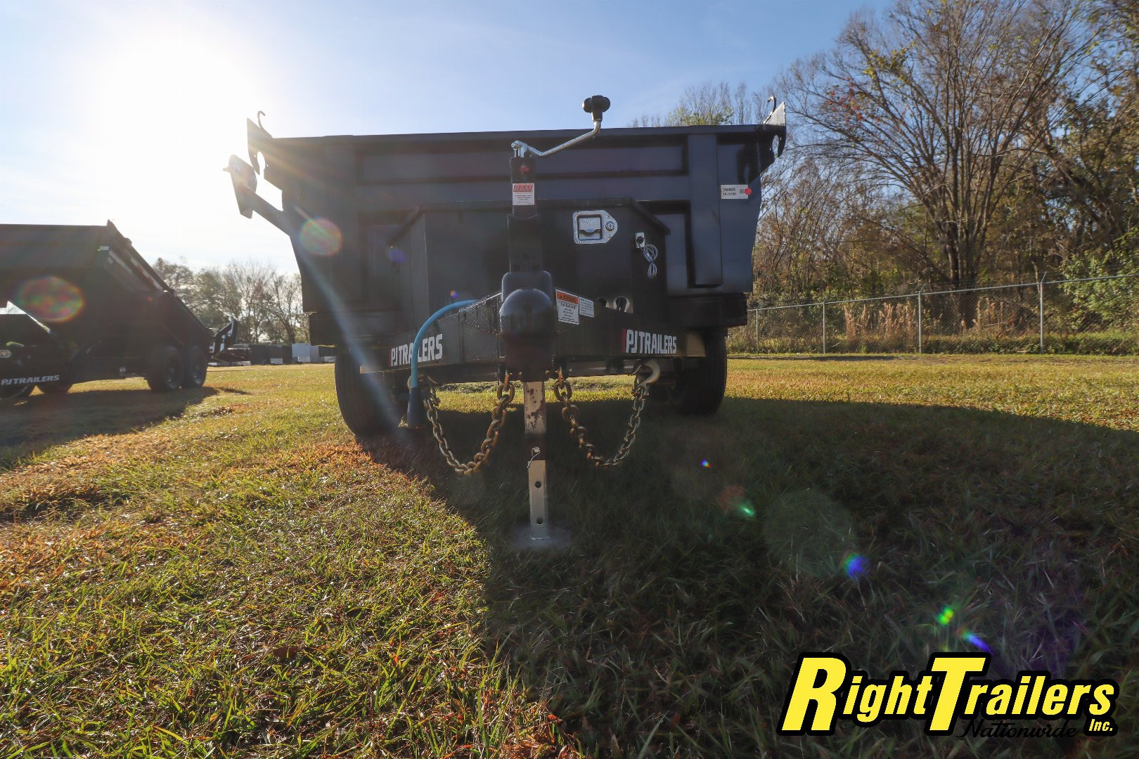 New 2025 5x10 PJ Dump Trailer