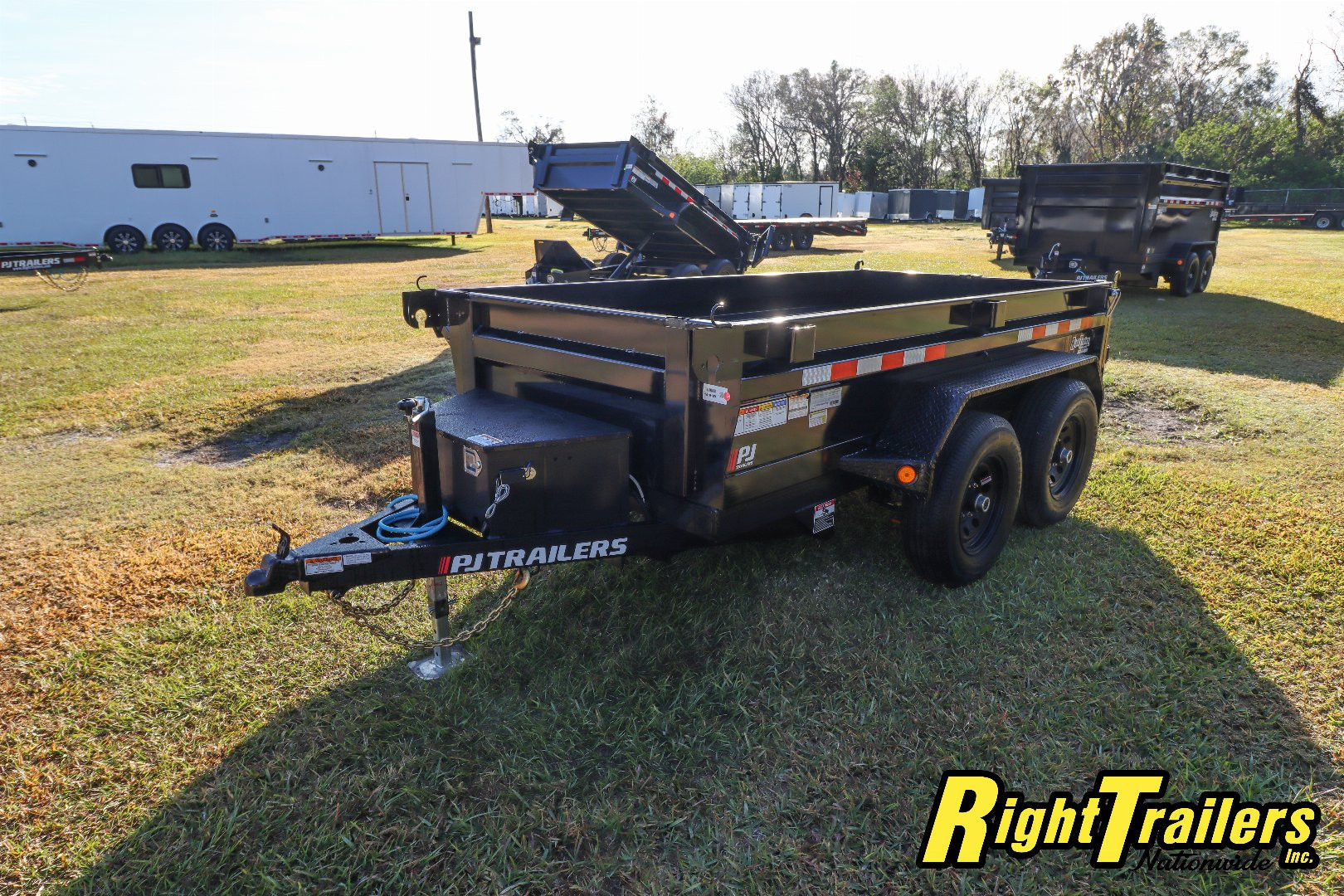 New 2025 5x10 PJ Dump Trailer