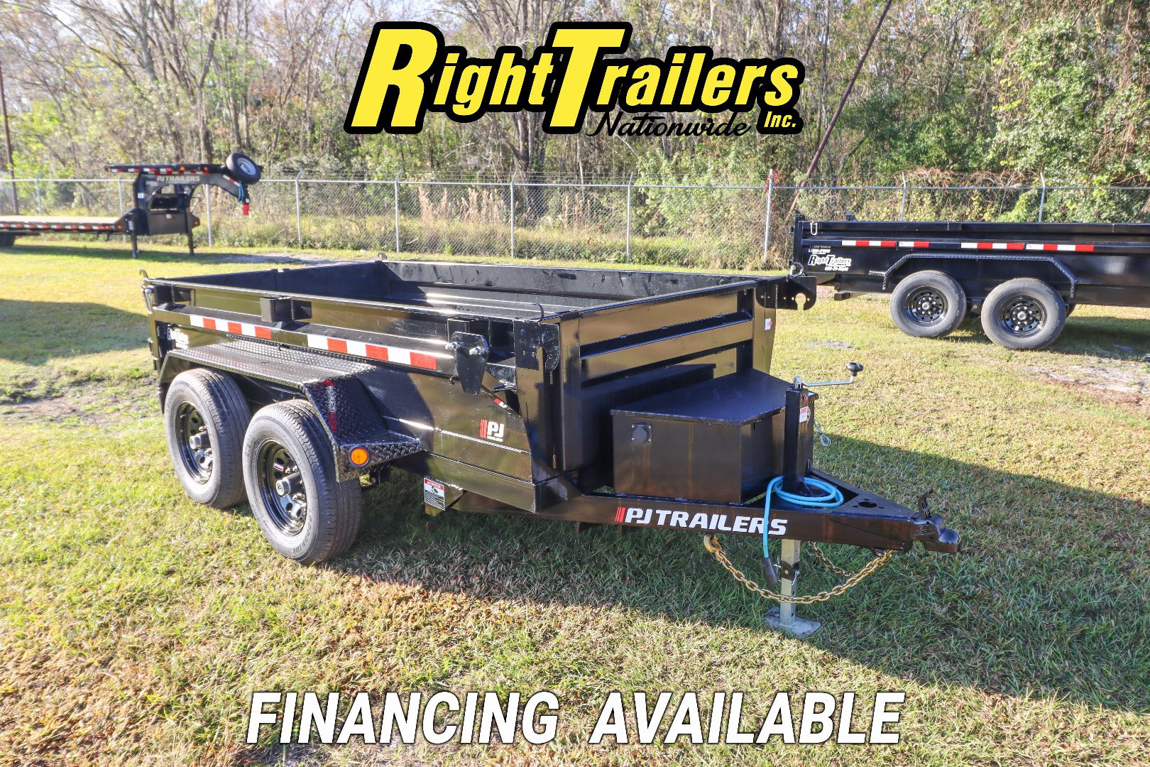 New 2025 5x10 PJ Dump Trailer