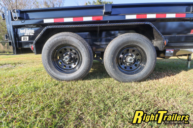 New 2025 5x10 PJ Dump Trailer