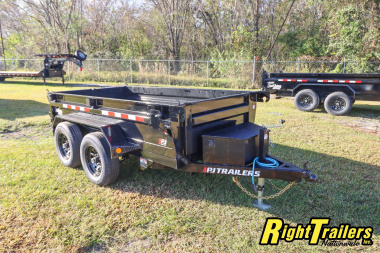 New 2025 5x10 PJ Dump Trailer