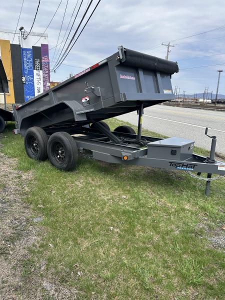New 2025 Top Hat Trailers 5X10 Dump Trailer