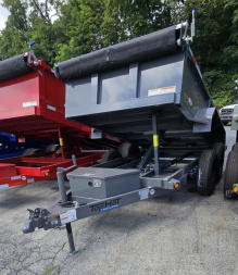 New 2025 Top Hat Trailers 5X10 Dump Trailer