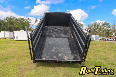 New 2025 7X14 PJ Dump Trailer