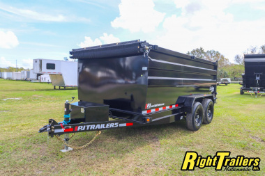 New 2025 7X14 PJ Dump Trailer