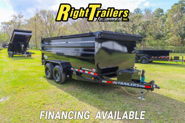 New 2025 7X14 PJ Dump Trailer