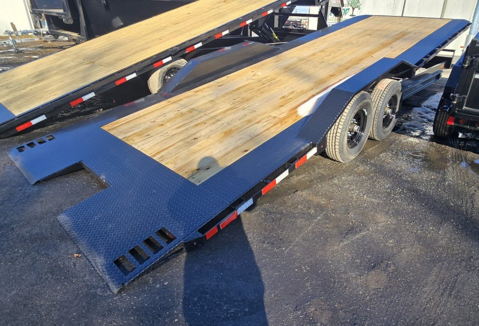 New 2025 Delco Trailers 24X102 POWER TILT Equipment Trailer