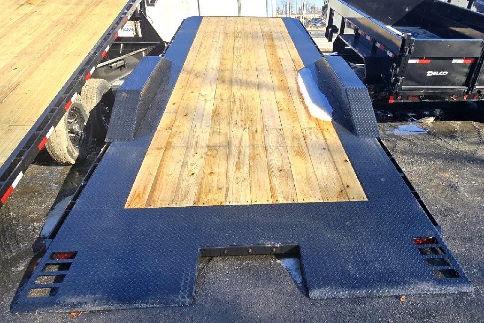 New 2025 Delco Trailers 24X102 POWER TILT Equipment Trailer