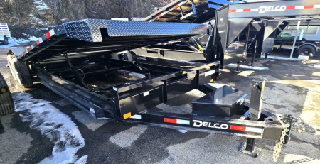 New 2025 Delco Trailers 24X102 POWER TILT Equipment Trailer