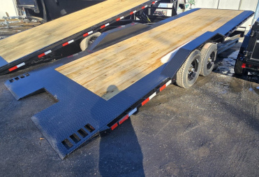 New 2025 Delco Trailers 24X102 POWER TILT Equipment Trailer