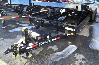 New 2025 Delco Trailers 24X102 POWER TILT Equipment Trailer
