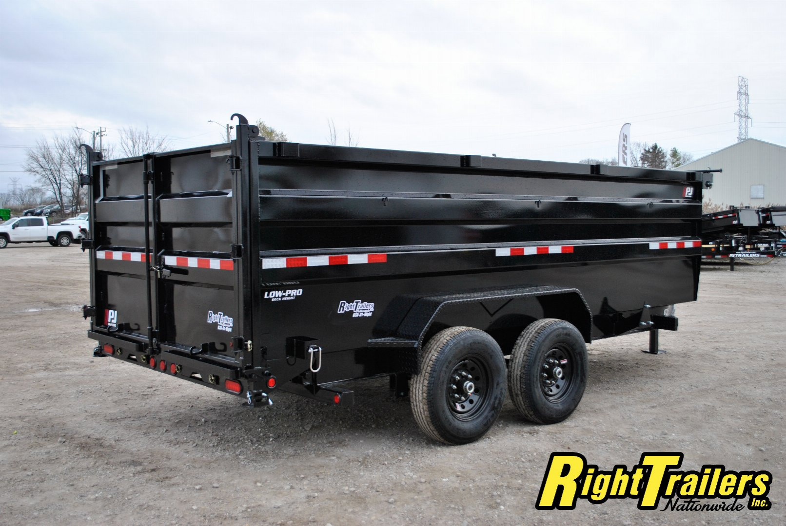 New 2025 7X16 PJ DUMP TRAILER