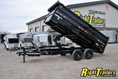 New 2025 7X16 PJ DUMP TRAILER