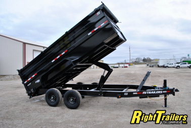 New 2025 7X16 PJ DUMP TRAILER