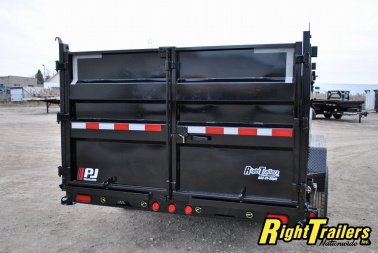 New 2025 7X16 PJ DUMP TRAILER