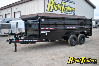 New 2025 7X16 PJ DUMP TRAILER