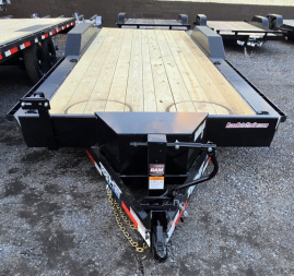 New 2025 Top Hat Trailers 22X102 Equipment Trailer DRIVE OVER FENDERS