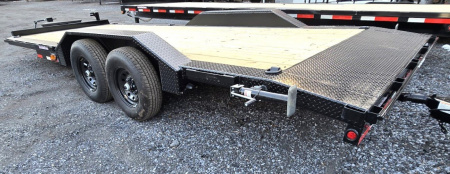 New 2025 Top Hat Trailers 22X102 Equipment Trailer DRIVE OVER FENDERS