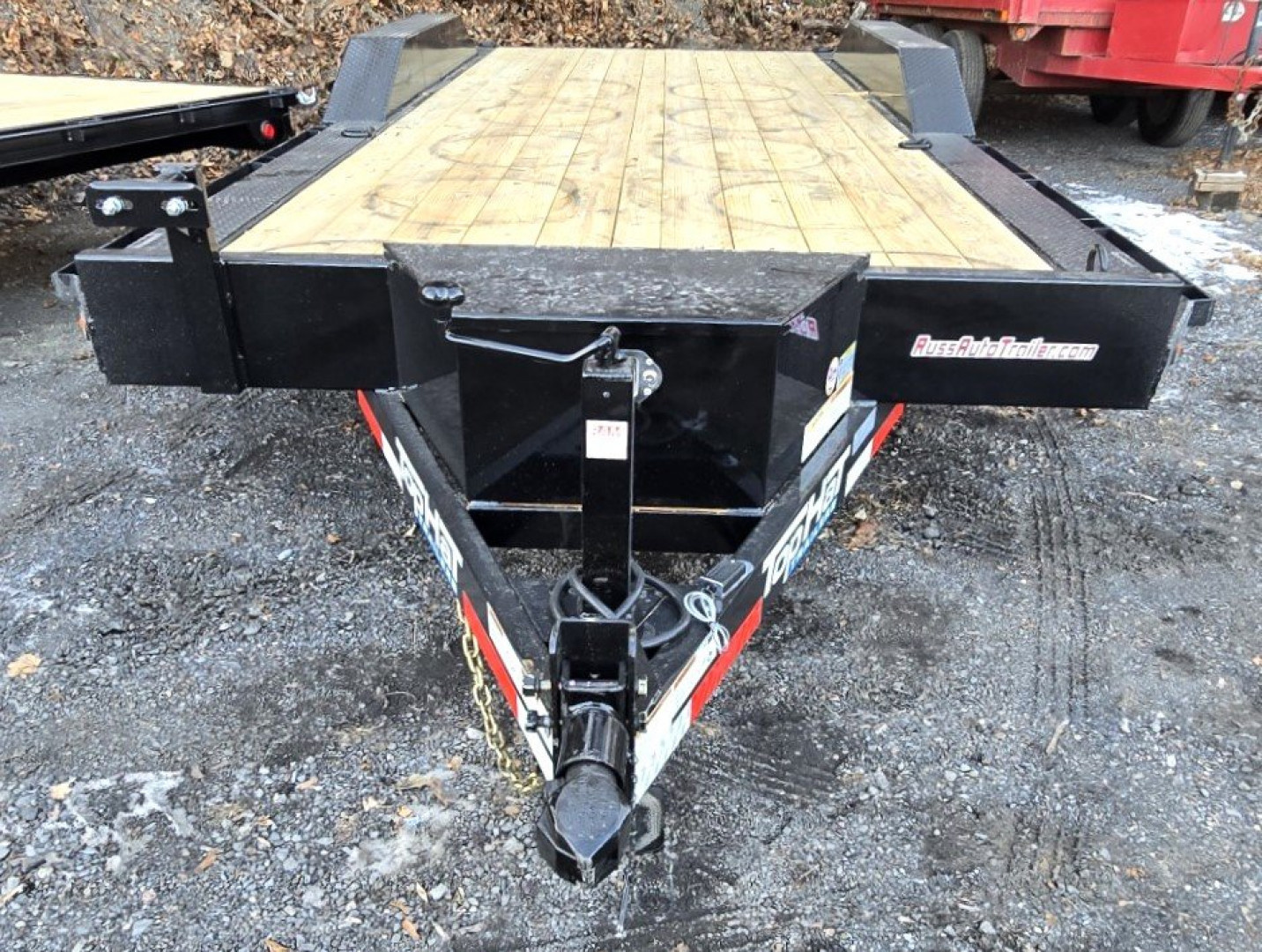 New 2025 Top Hat Trailers 20X102 Equipment Trailer DRIVE OVER FENDERS