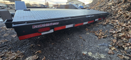 New 2025 Top Hat Trailers 20X102 Equipment Trailer DRIVE OVER FENDERS