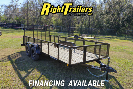 New 2025 6X16 Triple Crown Utility Trailer