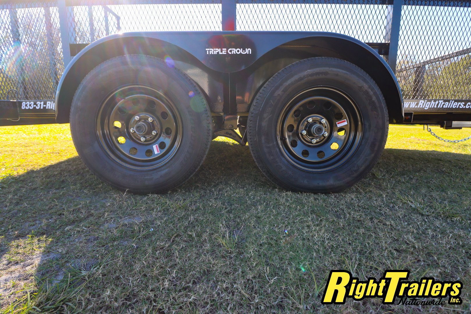 New 2025 6X12 Triple Crown Utility Trailer