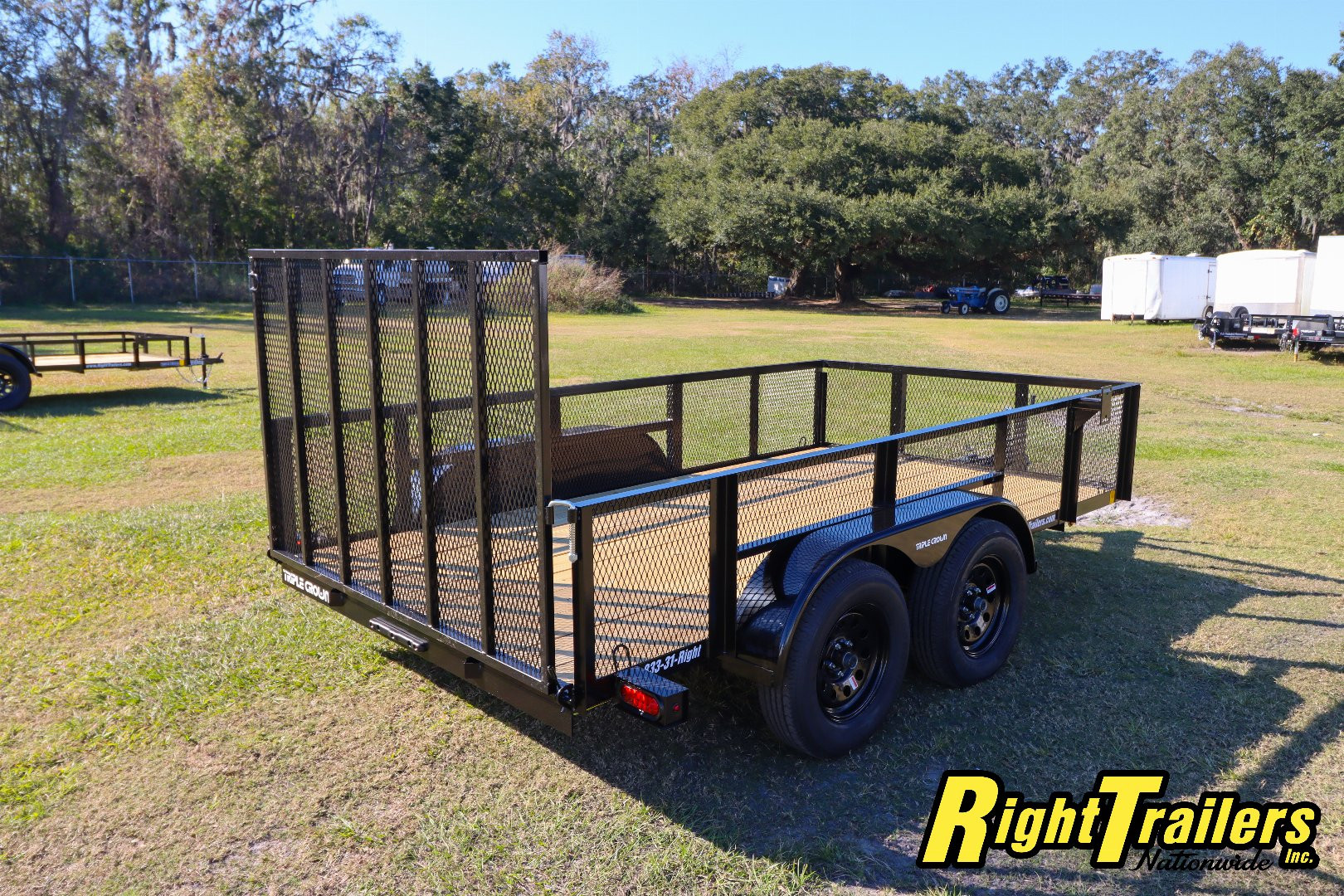 New 2025 6X12 Triple Crown Utility Trailer