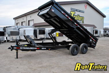 New 2025 7X16 PJ DUMP TRAILER