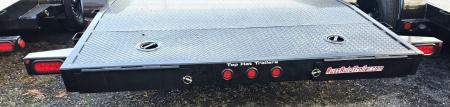 New 2025 Top Hat 7X18 STEEL DECK Car Hauler