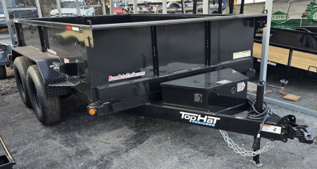 New 2025 Top Hat 6.5X10 Dump Trailer