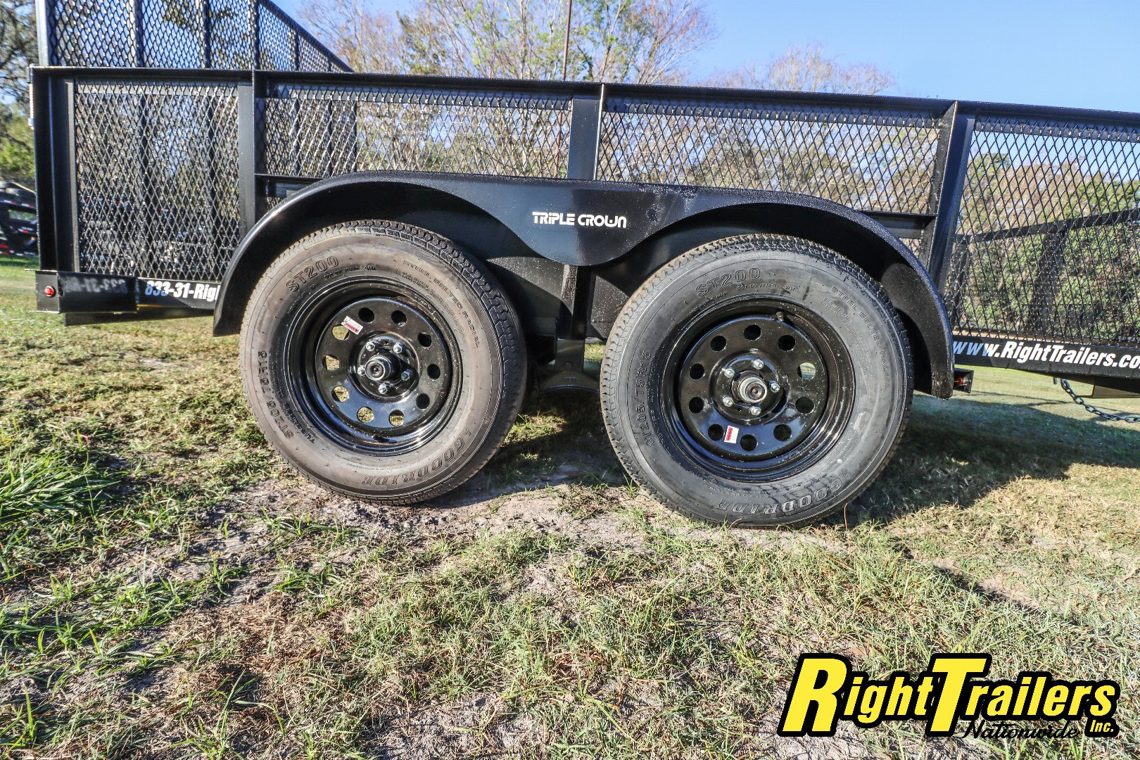 New 2025 6X12 Triple Crown Utility Trailer