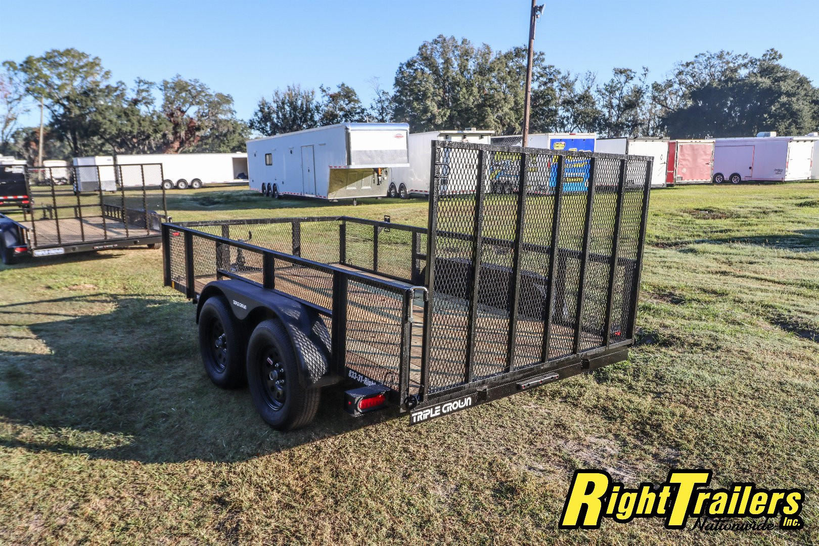 New 2025 6X12 Triple Crown Utility Trailer