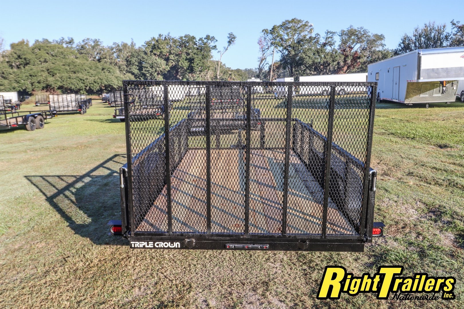 New 2025 6X12 Triple Crown Utility Trailer